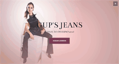 Desktop Screenshot of gupsjeans.com